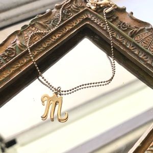 Gold Vintage charm bracelet